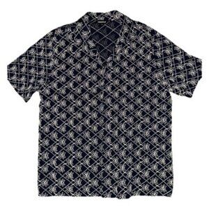 Men's Textured Button Down